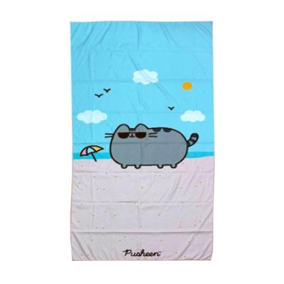 Ręcznik plażowy z mikrofibry Pusheen BTOW09. Wydawca: PUCKATOR EUROPEAN DISTRIBUTION CENTRE. SmakLiter.pl Opakowanie Ręcznik plażowy z mikrofibry Pusheen BTOW09