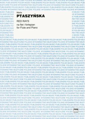 Okładka książki Red Rays na flet i fortepian