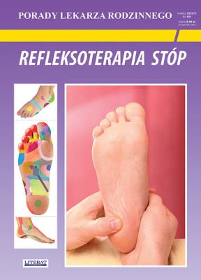 Refleksoterapia stóp. Porady Lekarza Rodzinnego 191. Autor: Emilia Chojnowska, Justyna Malanowska-Mamrot, Karol Jaskólski. SmakLiter.pl Okładka książki Refleksoterapia stóp. Porady Lekarza Rodzinnego 191