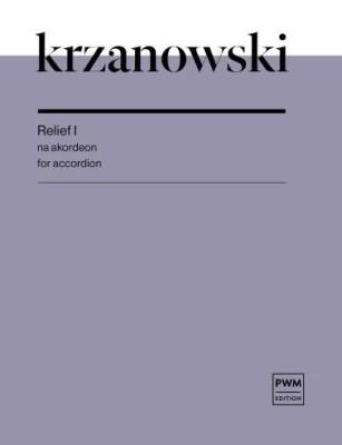 Okładka książki Relief I na akordeon