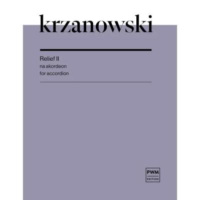 Okładka książki Relief II na akordeon