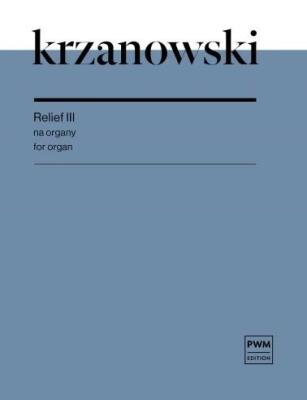Okładka książki Relief III na organy