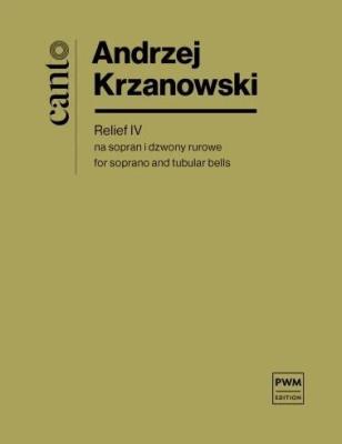 Okładka książki Relief IV na sopran i dzwony rurowe
