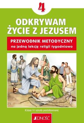 Okładka książki Religia SP 4 Przewodnik metodyczny Odkrywam...