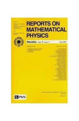 Okładka książki Reports on Mathematical Physics 91/3