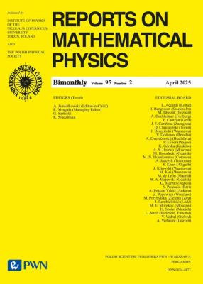Opakowanie Reports On Mathematical Physics  95/2 Polska
