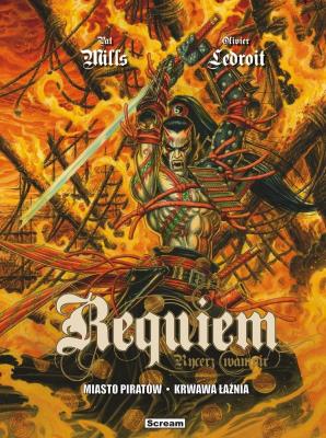 Requiem. Rycerz wampir T.9-10. Autor: Pat Mills. SmakLiter.pl Okładka książki Requiem. Rycerz wampir T.9-10