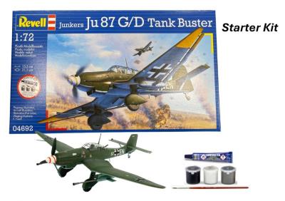 Opakowanie Revell Starter Kit - Junkers Ju87 G/D Tank Buster