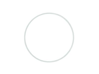 Opakowanie Ring metalowy biały 30cm