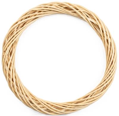 Opakowanie Ring wiklinowy jasny 30cm