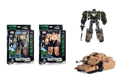 Opakowanie Robot 2w1 czołg mix