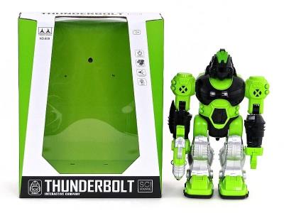 Opakowanie Robot na baterie ruchomy światło i dźwięk