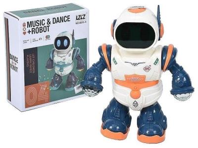Opakowanie Robot na baterie tańczący światło muzyka