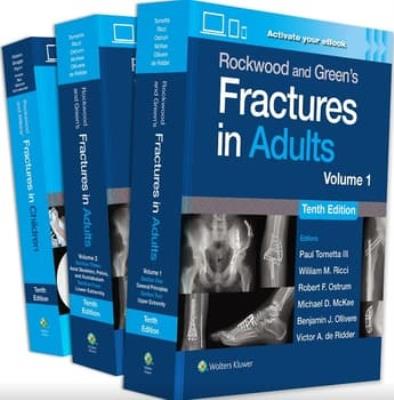 Okładka książki Rockwood 10e Fractures Package