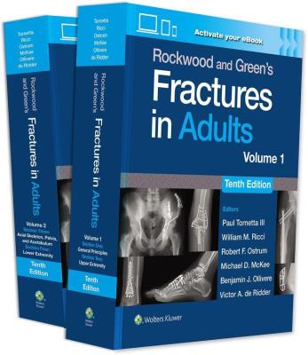 Okładka książki Rockwood and Green's Fractures in Adults: Print + eBook with Multimedia