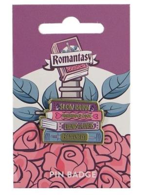 Opakowanie Romantasy Przypinka metalowa Romantyzm