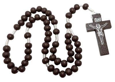 Opakowanie Różaniec drewniany brąz