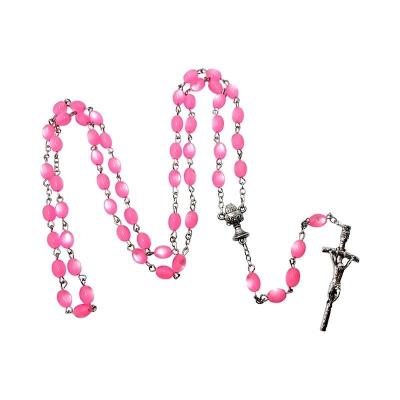 Opakowanie Różaniec Komunijny różowy