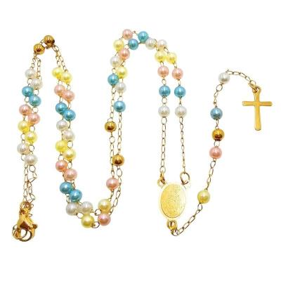 Opakowanie Różaniec Matka Boża Fatimska stainless steel