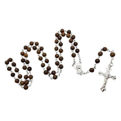 Opakowanie Różaniec plastikowy brązowy