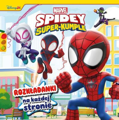Rozkładanki. Marvel Spidey i Super-kumple. Autor:   Praca zbiorowa. SmakLiter.pl Okładka książki Rozkładanki. Marvel Spidey i Super-kumple