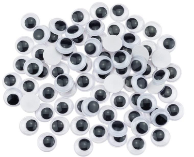 Opakowanie Ruchome oczka 12mm 80szt