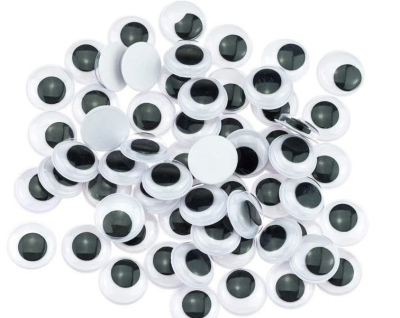 Opakowanie Ruchome oczka 14mm 60szt