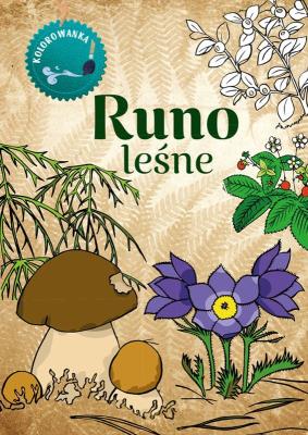 Okładka książki Runo leśne. Kolorowanka