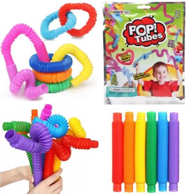 Opakowanie Rurki sensoryczne pop tube 6szt