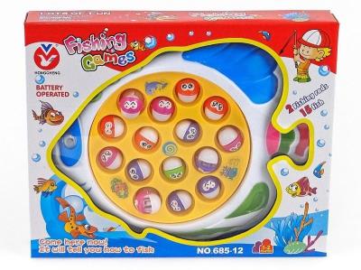 Opakowanie Rybki z wędką na baterie