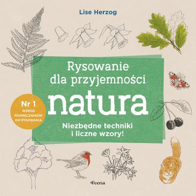 Okładka książki Rysowanie dla przyjemności. Natura