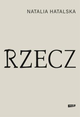 Okładka książki Rzecz