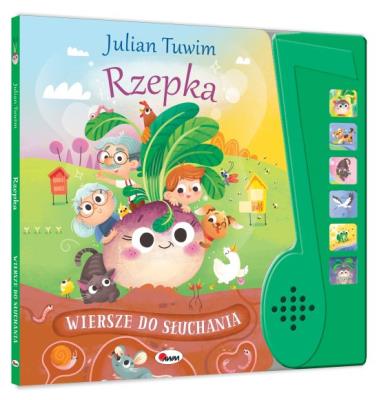 Okładka książki Rzepka. Wiersze do słuchania