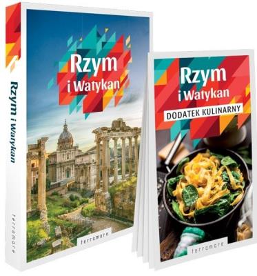 Okładka książki Rzym Przewodnik ilustrowany z dodatkiem kulinarnym