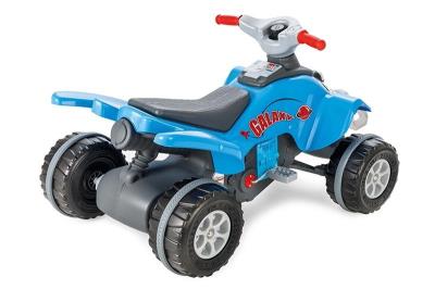 Samochód Quad na pedały niebieski. Wydawca: Artyk. SmakLiter.pl Opakowanie Samochód Quad na pedały niebieski