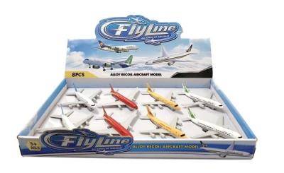 Opakowanie Samolot Flyline Jet pull back mix