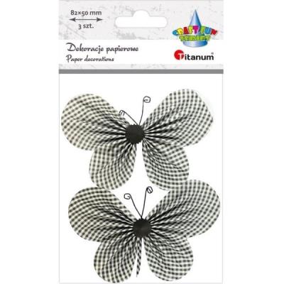 Opakowanie Samoprzylepne papierowe motyle 110x74mm 2szt