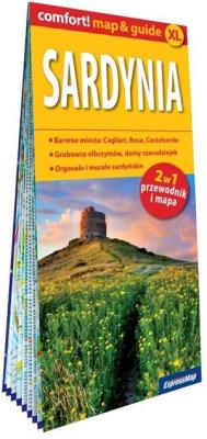 Okładka książki Sardynia laminowany map&guide 2w1