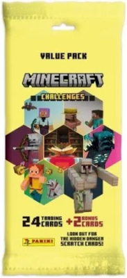 Opakowanie Saszetka 26 kart Minecraft