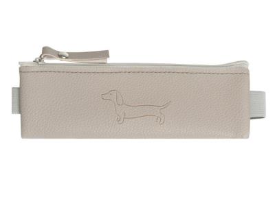 Opakowanie Saszetka mini z gumką na zeszyt Sharky szara