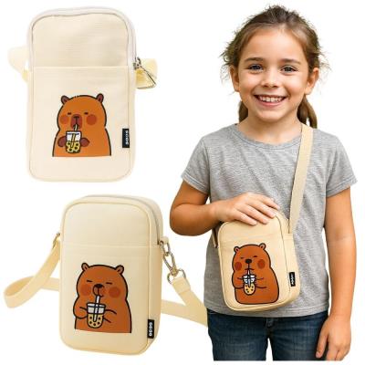 Opakowanie Saszetka na ramię Kapibara biała 20x14,5cm