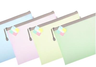 Opakowanie Saszetka na zamek A4 EVA pastel mix (10szt)