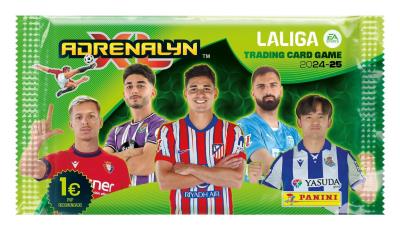 Saszetka z kartami La Liga 2024-2025 Adrenalyn XL. Wydawca: Panini. SmakLiter.pl Opakowanie Saszetka z kartami La Liga 2024-2025 Adrenalyn XL
