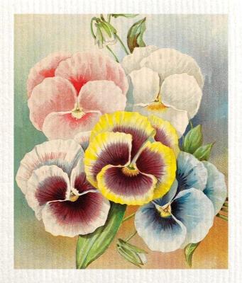 Opakowanie Ściereczka do naczyń Bratki STDISH25