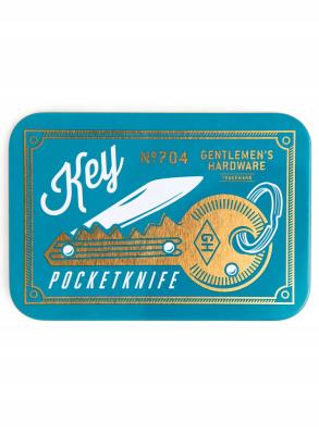 Scyzoryk kieszonkowy Klucz. Wydawca: Gentlemen's Hardware. SmakLiter.pl Opakowanie Scyzoryk kieszonkowy Klucz