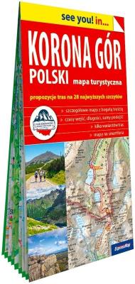 Okładka książki See you! in... Korona Gór Polski mapa turystyczna