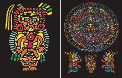 Opakowanie Segregator COLORVELVET Aztekowie