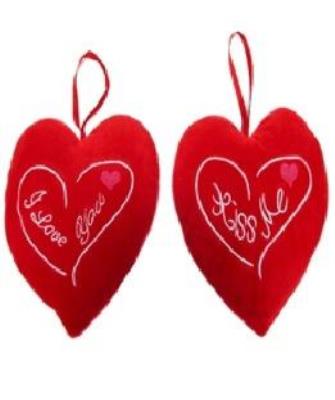 Opakowanie Serce Kiss Me/I Love You 25cm MIX