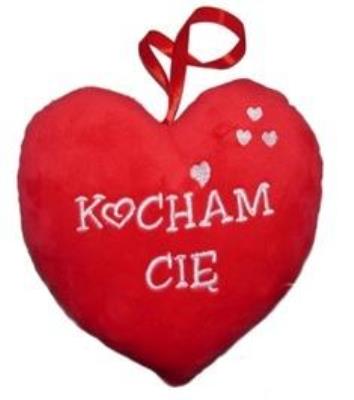Opakowanie Serce Kocham Cię 80cm