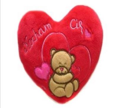 Opakowanie Serce Kocham Cię - Miś 15cm